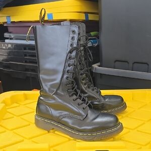 Dr. Martens Black Lace Up Boots